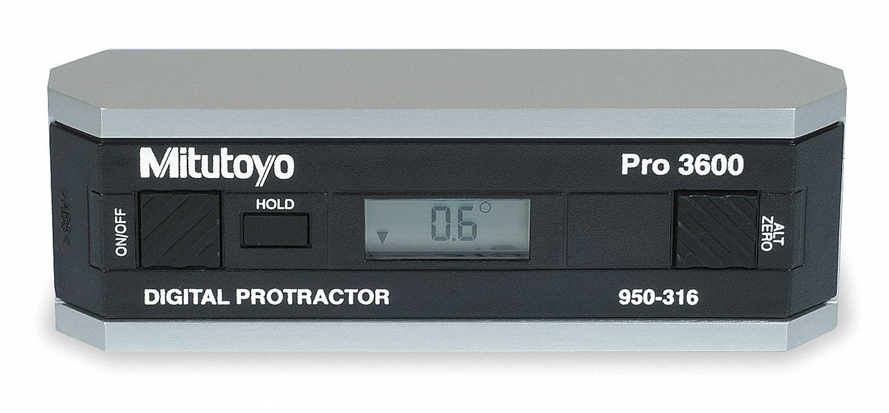 Digital Protractor Acc. 0.05 deg.