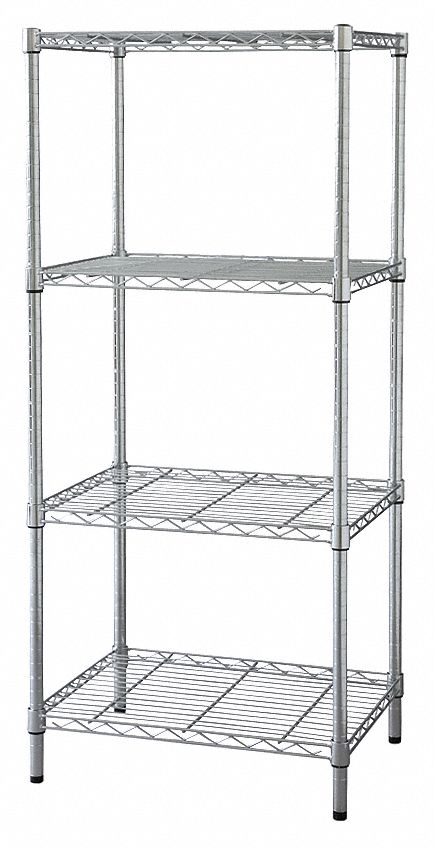 Wire Shlv Unit Cap 800 lb 18inx74inx48in