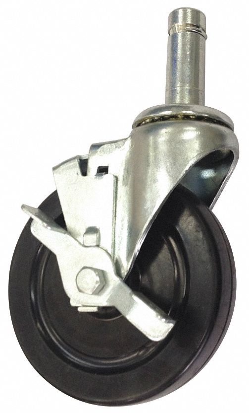 Stem Caster 5 dia Rubber 280lb