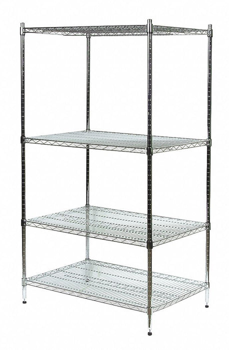 Wire Shlv Unit Cap 600 lb 24inx85inx60in