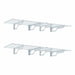 Wire Wall-Mount Shelving White Steel