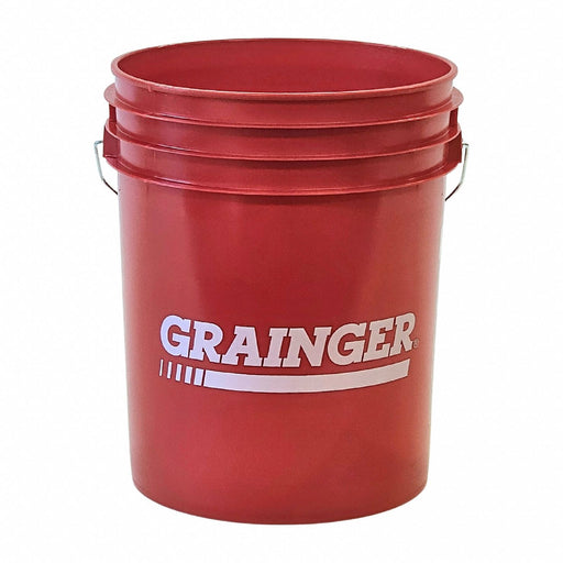 StoragePail 12.375inOD Red 14.75inH