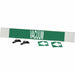 Pipe Marker Vacuum 4 in H 24 in W