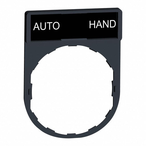 LegndPlat AutoHand Wht/Blk/Red Rectangle