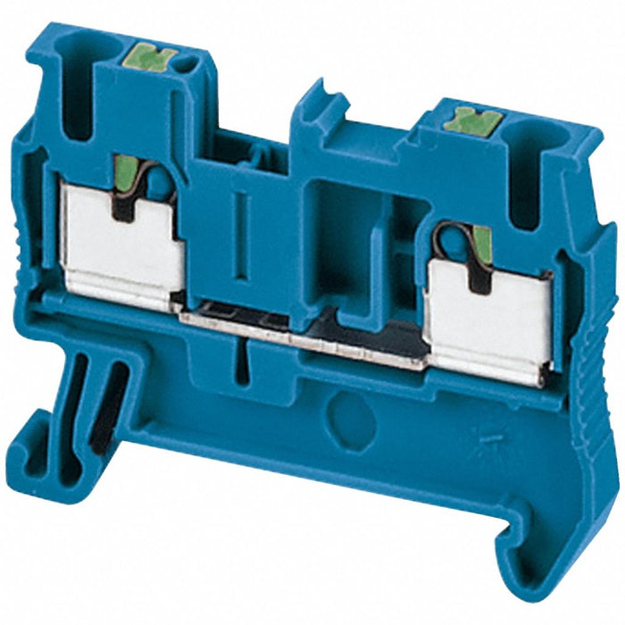 Terminal Block Push-In Blue
