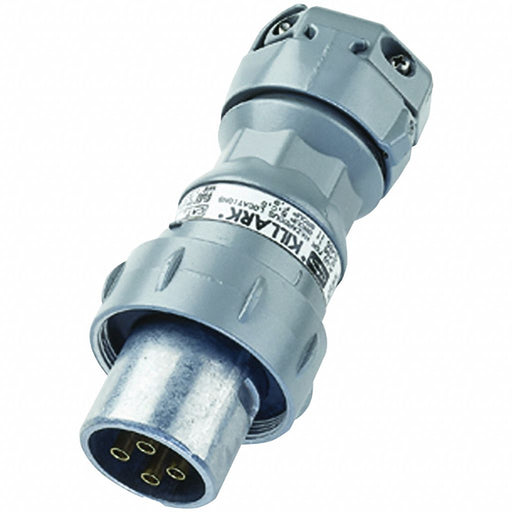 Pin and Sleeve Plug 30 A Gray 2Pl