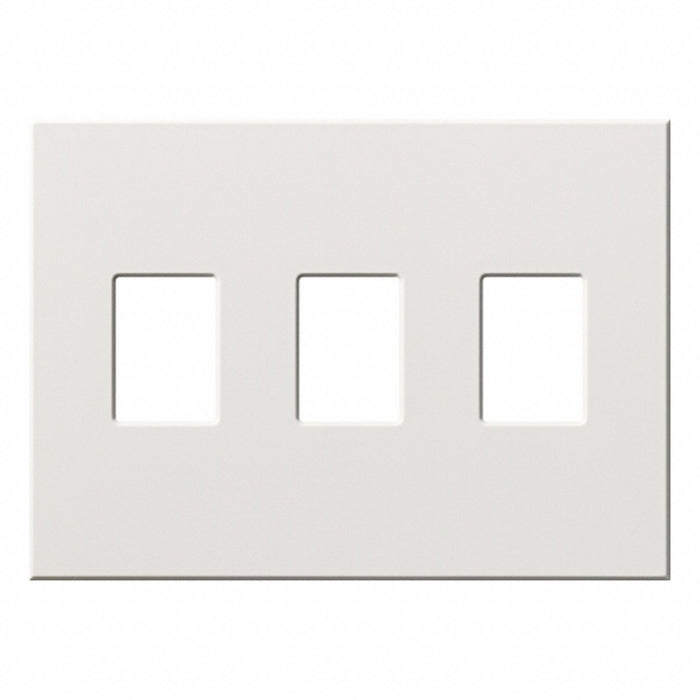 Dimmer/Swch Wll Plt Stnd Wht 3Gng Matte