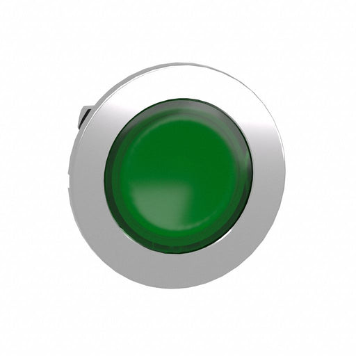 Push Button Head 30mm Green