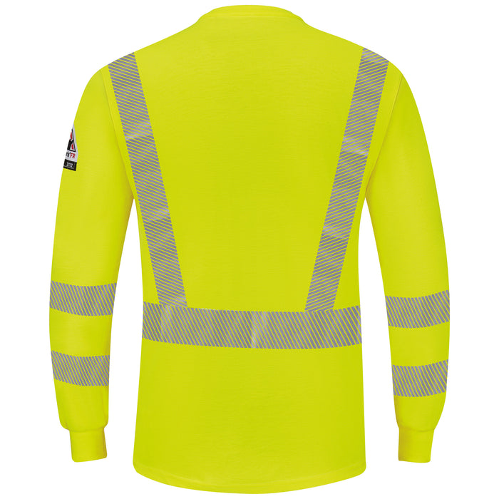 Men's Hi-Visibility Lightweight Long Sleeve Henley
