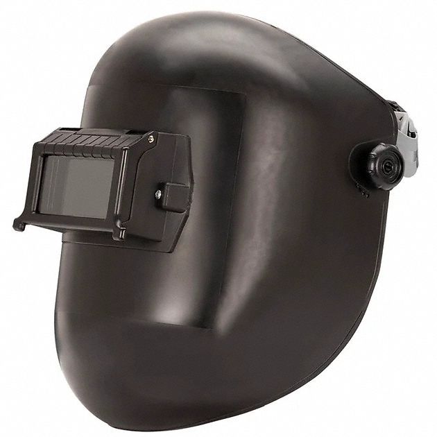 Welding Helmet Nylon Green Lens
