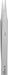 Tweezers SS 4 3/4 L Straight Point