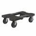 Gen. Prpose Dolly Open Flush 1500lb Blk