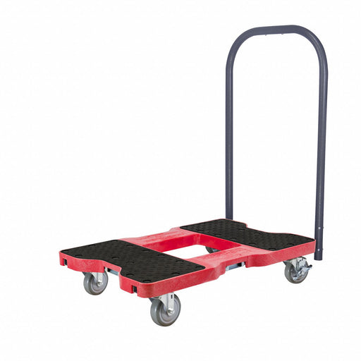 Platfrm Truck 1500lb 4 Swivel Castrs Red
