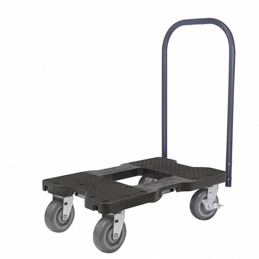 Super-Duty Push Cart Dolly Black 1800 Lb