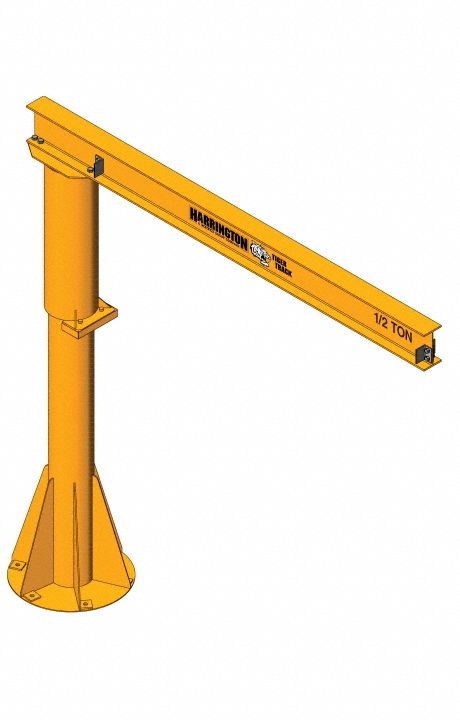 Light Duty Foundationless Jib Crane 14ft