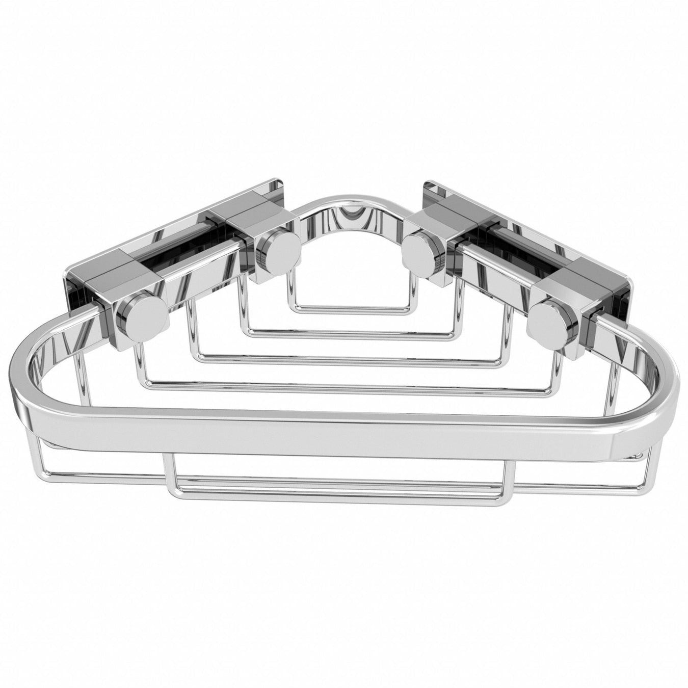 Corner Shower Basket SS Satin 7 in W