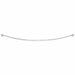 Curved Shower Rod SS 57 3/4 in L PK6