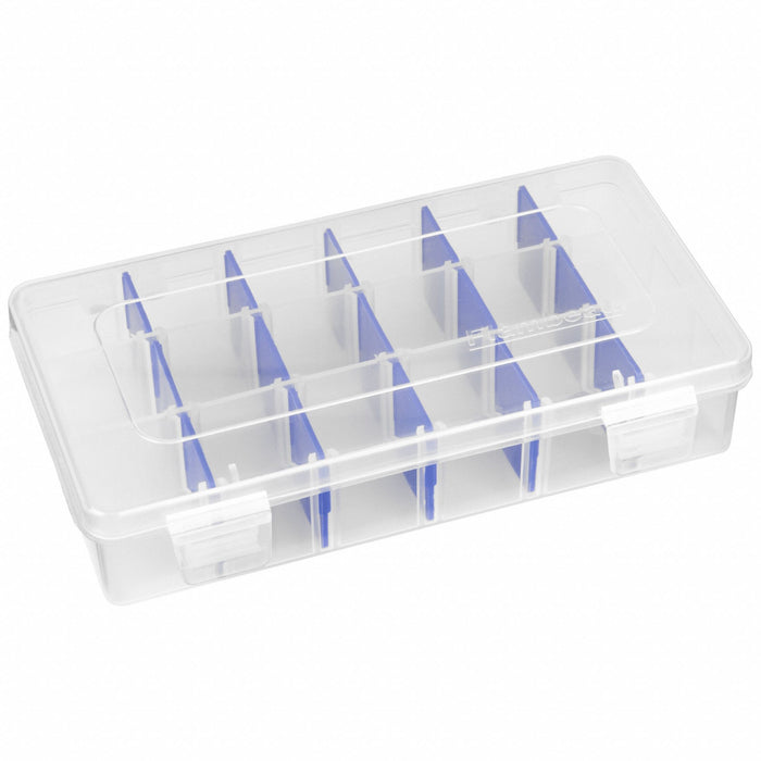 K4976 CompartmentBox 7inW 4.125inL Clear