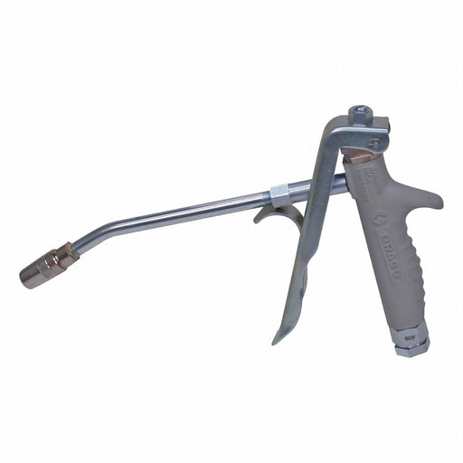 DrumPumpNozzle Gry SteelNozzle CurvSpout