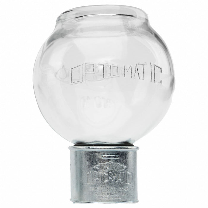 Glass Reservoir Single 4 1/4 in H