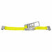M6857 Tie Down Strap Flat-Hook Yellow