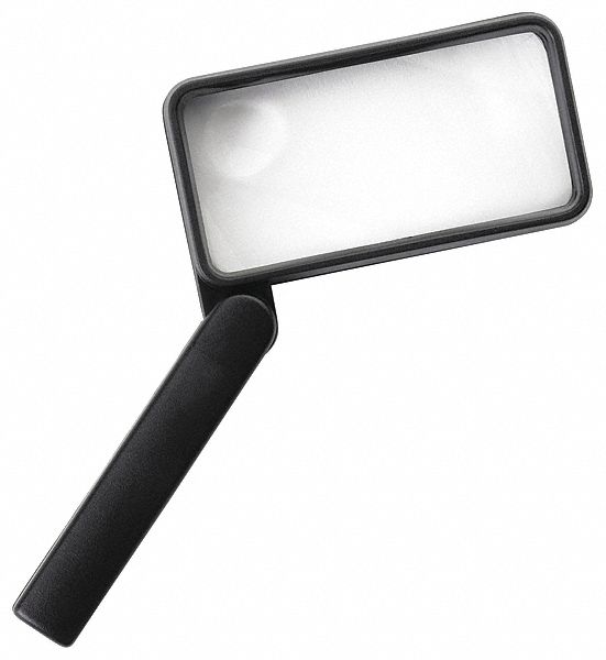 Sparco Rectangular Handheld Magnifier