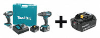 Cordless Combination Kit 2 Tools 18V DC