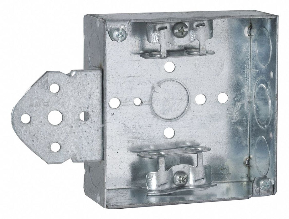 Box 4 SQ 1-1/2 Deep B-Brkt Mc-Clamp