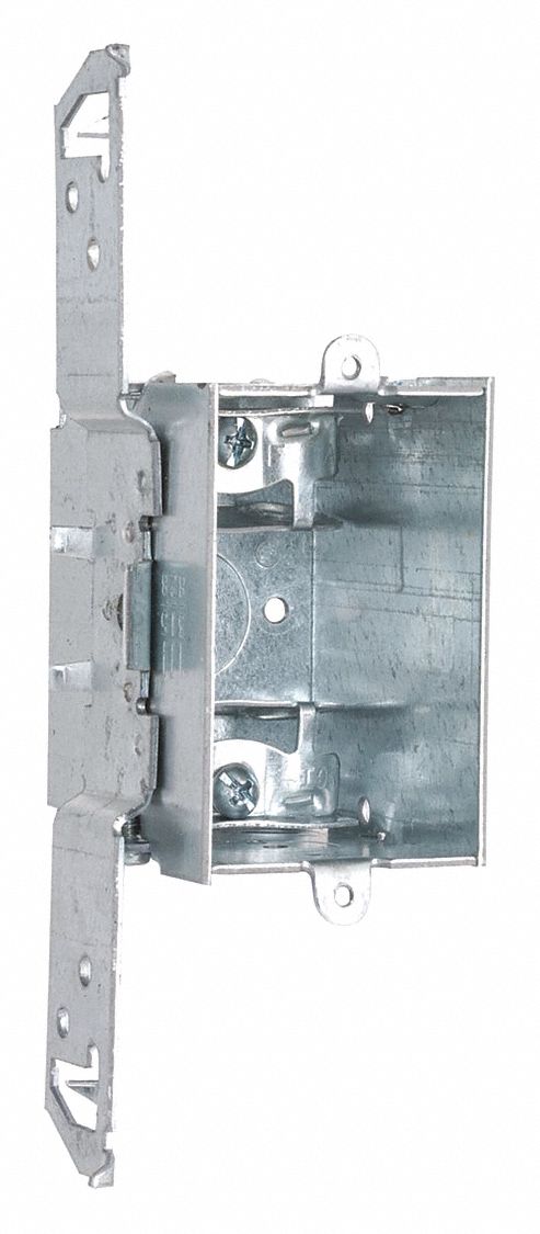 Sw Box Ts-Brkt Mc-Clamps 1/2 Ko 2-1/2 Dp