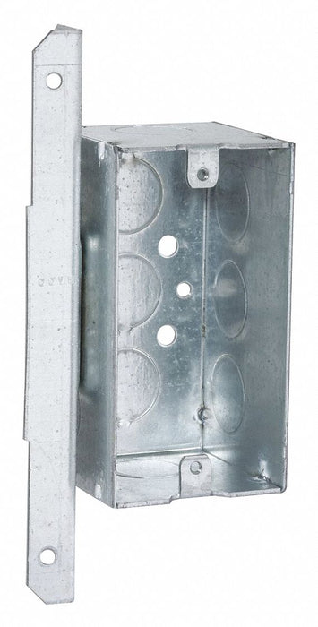 Box Handy A-Brkt Weld 1/2 Ko 2-1/8 D