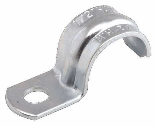 Conduit Clamp Steel Overall L 2.17in