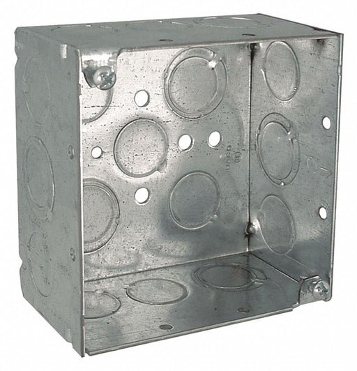 Box 4 SQ Welded 2-1/8 Dp 1/2-3/4 Tko