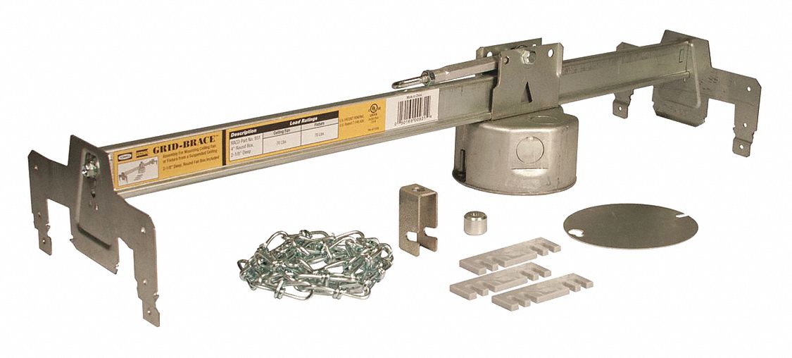Ceiling Box 2-1/2 D Grid-Brace 4 