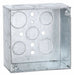 Box 4 SQ Welded 2-1/8 Deep 1/2-3/4-1