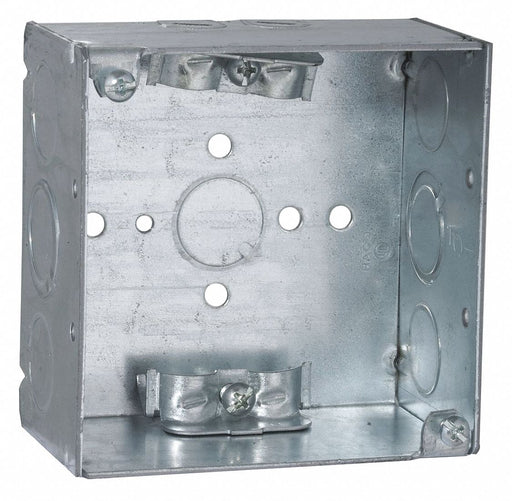 Box 4 SQ 2-1/8 Dp Nm-Clmp 1/2-3/4 Tko