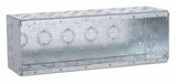 Masonry Box 3-1/2 D 1/2-3/4 6 Gang