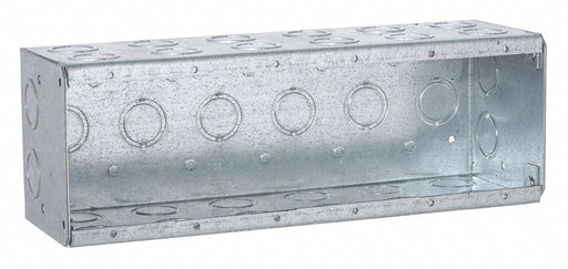 Masonry Box 3-1/2 D 1/2-3/4 6 Gang