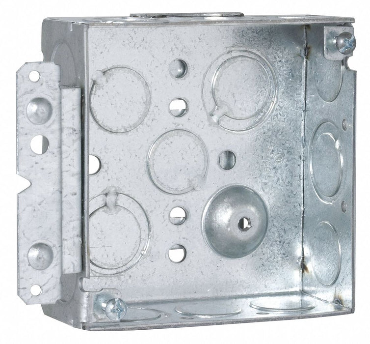 Box 4 SQ 1-1/2 Deep H-Brkt 1/2-3/4