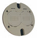 Cover Nm Round Duplex Flip Lids Gray