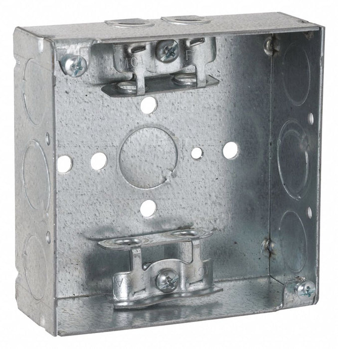 Box 4 SQ 1-1/2 Deep Mc-Clamp 1/2-3/4