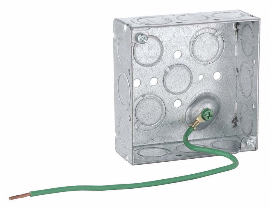 Weld Box Sq 1-1/2 D Pigtail 1/2-3/4 4 