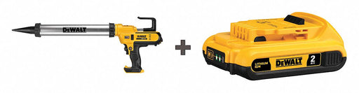 Caulk Gun Kit 20V DC 600 mL Enclosed