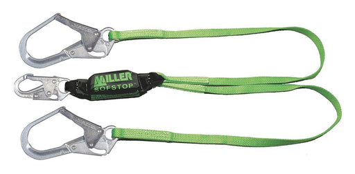 Shock-Absorbing Lanyard Green