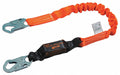 Shock-Absorbing Lanyard Orange