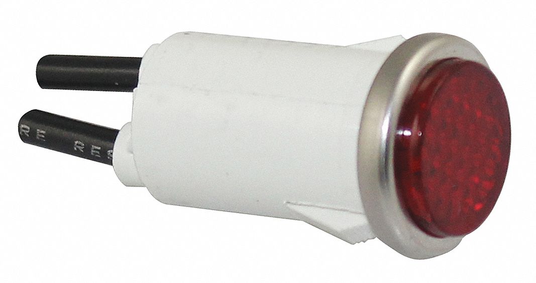 Flush Panel Light Red 12 V AC/DC