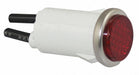 Flush Panel Light Red 24 V AC/DC