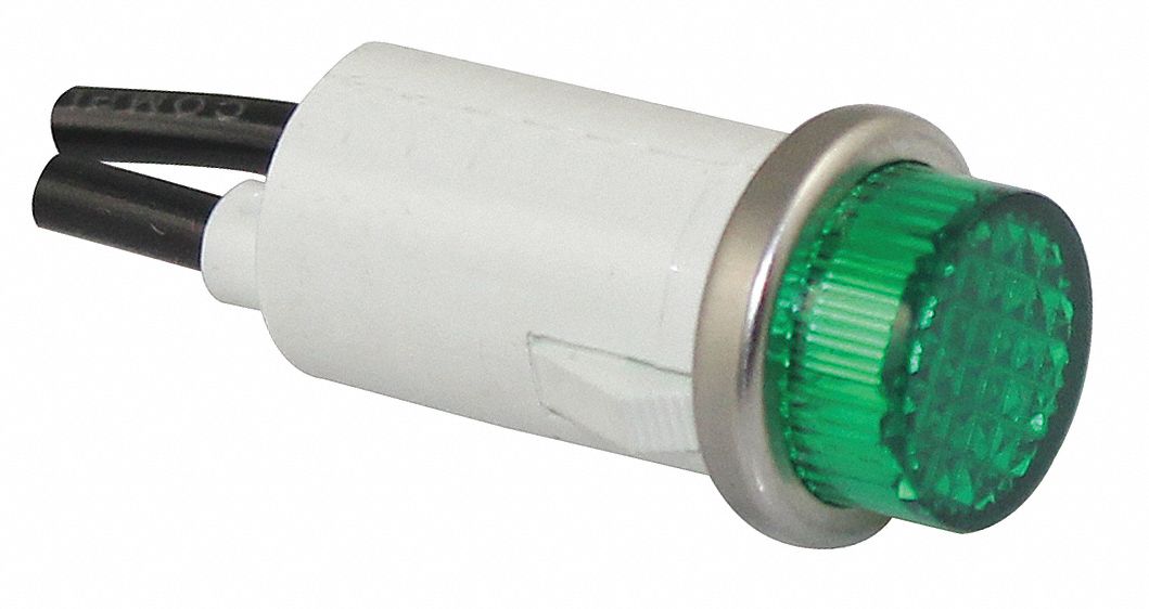 Raised Panel Light Green 24 V AC/DC