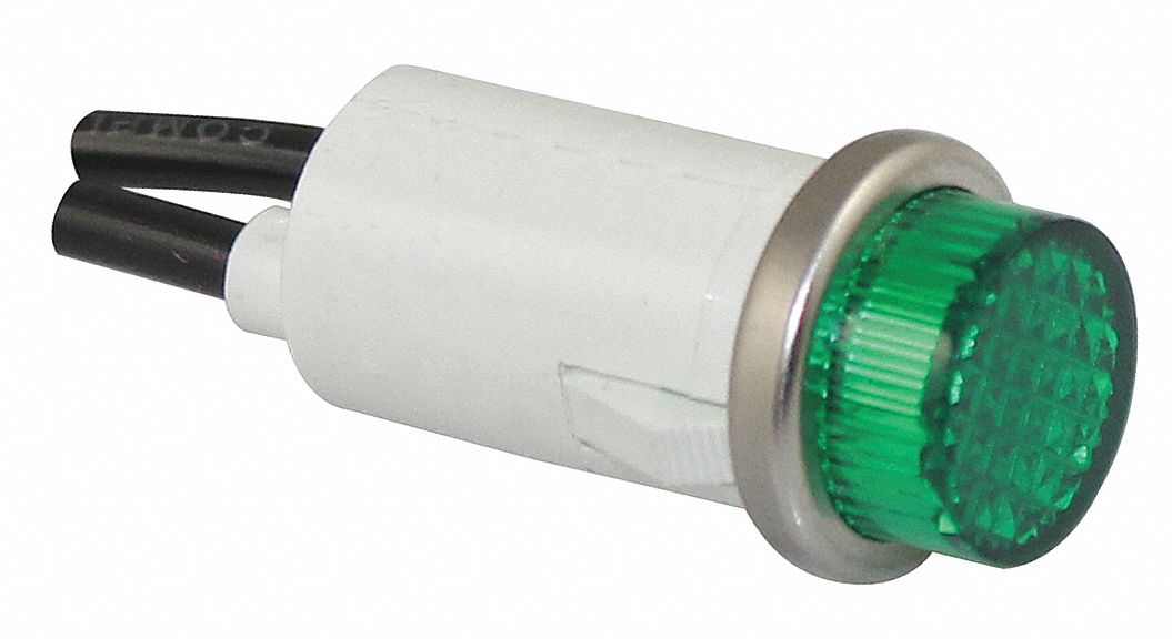 Raised Panel Light Green 240 V AC