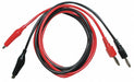 TestLeads Black/Red 60V 18AWG 33/8ft