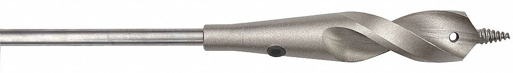Switch Bit Head and Shank Steel 3/4 x36 